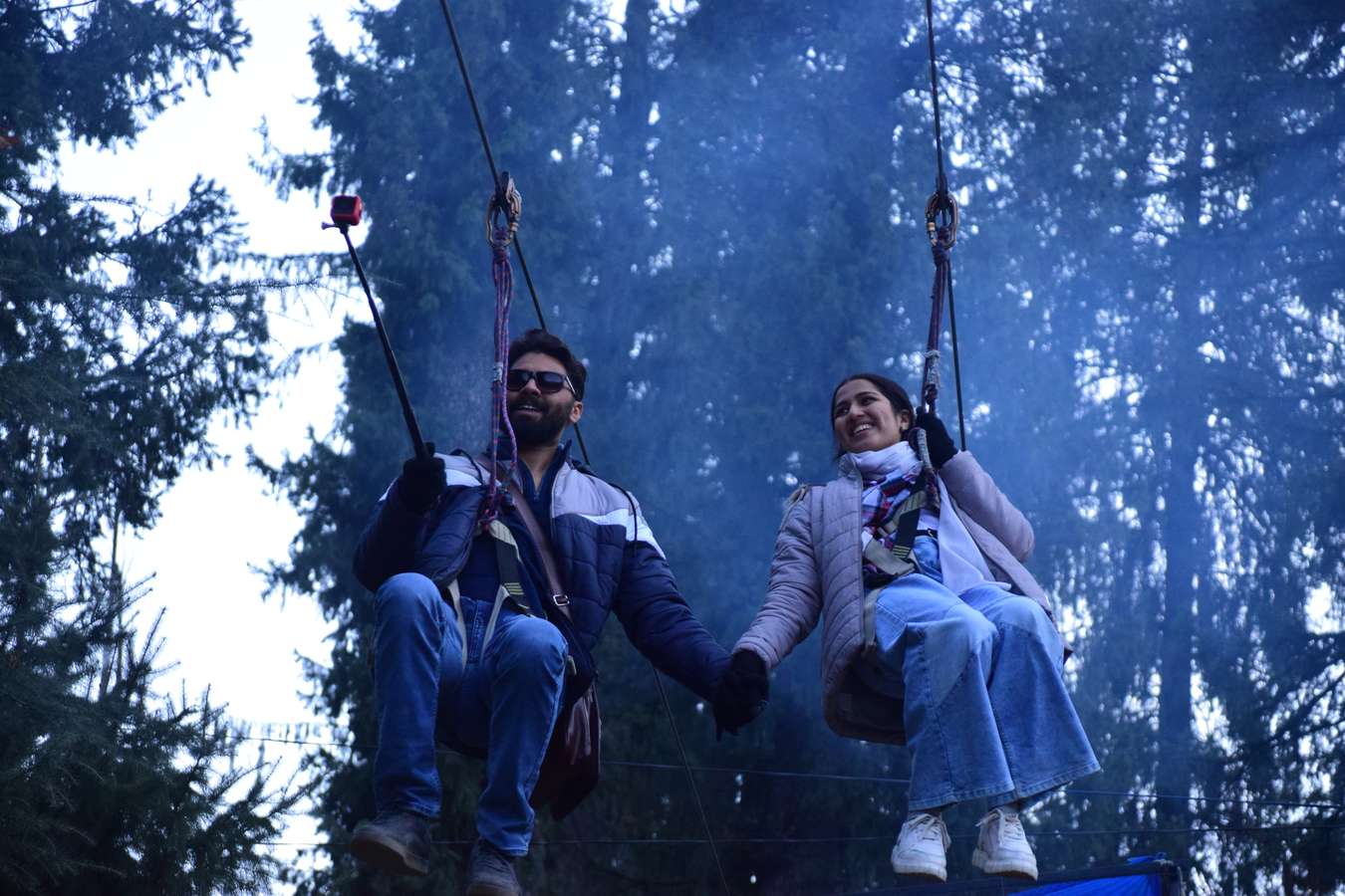 Feel the rush as you zip across the sky, taking in stunning views