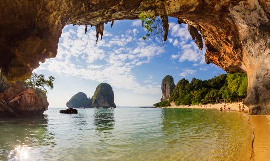 Snorkeling In Railay Beach Image