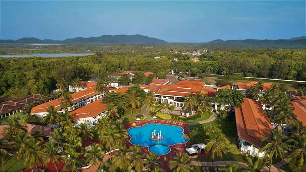 Aerial View of Holiday Inn Resort, Goa