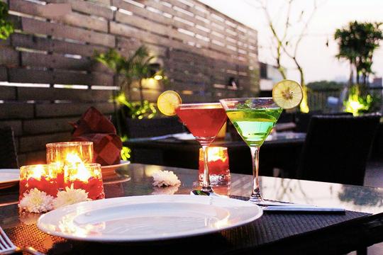 Rooftop Candle Light Dinner in Koramangala, Bangalore Image