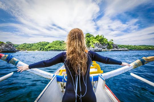 Catamaran Cruise To Lembongan Island, Bali Image