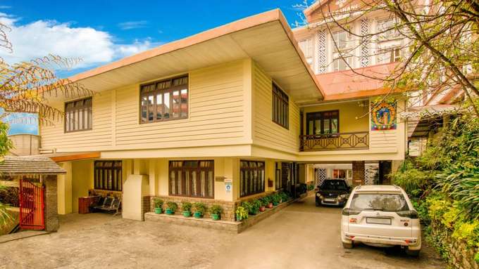 Exterior view of the resort