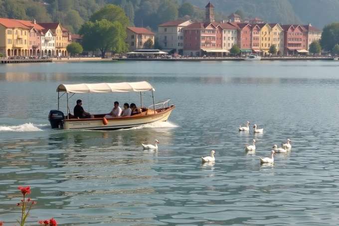 Glide through Dasve Lake and enjoy Lavasa's stunning scenic views