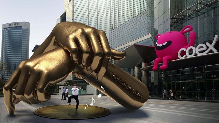 Statue of Gangnam Style