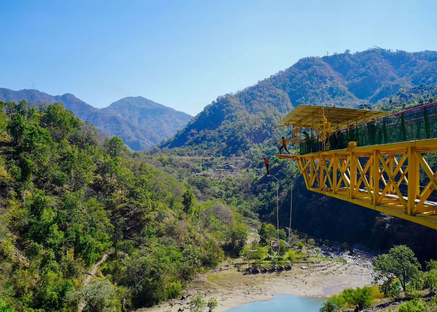 Bungee Jumping in Rishikesh Image