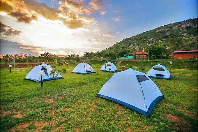 Camping Experience at Aura Foothills, Nandi Hills