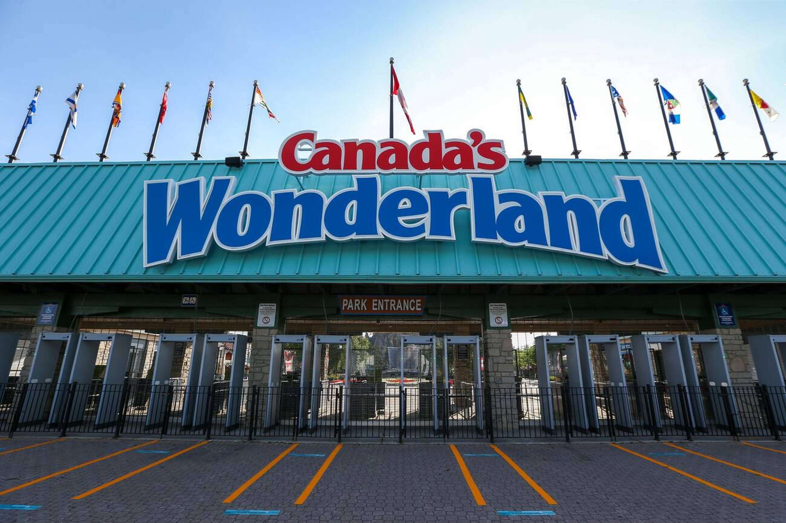 Explore Canada's Wonderland, a premium amusement park
