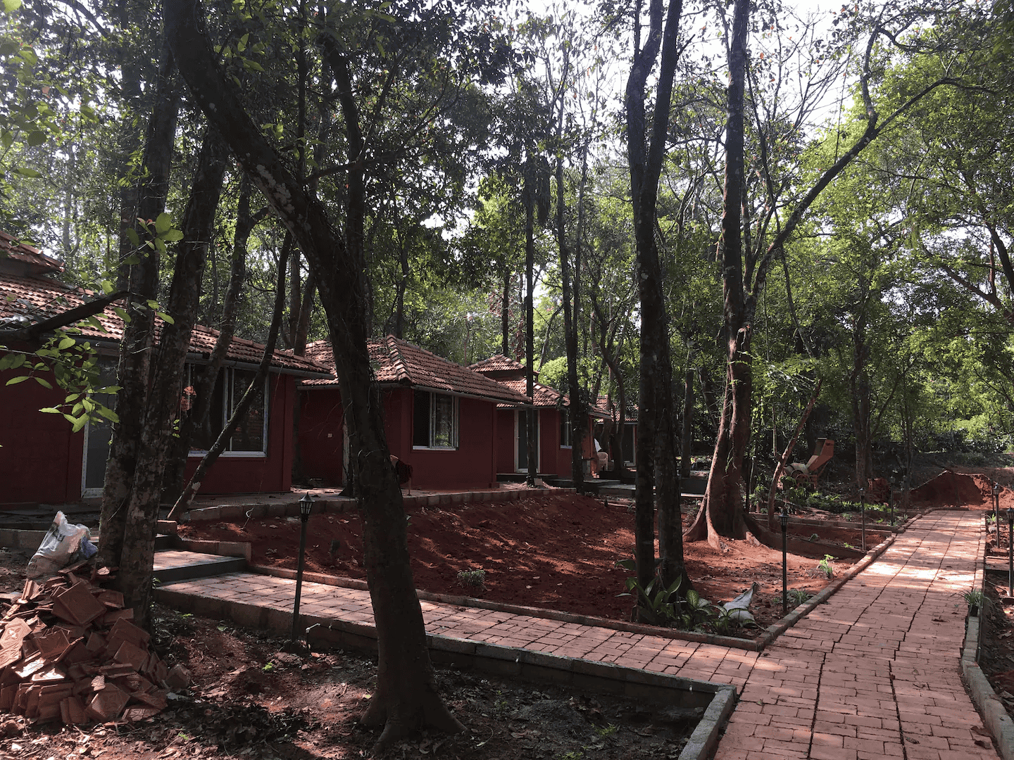 Outside view of the homestay