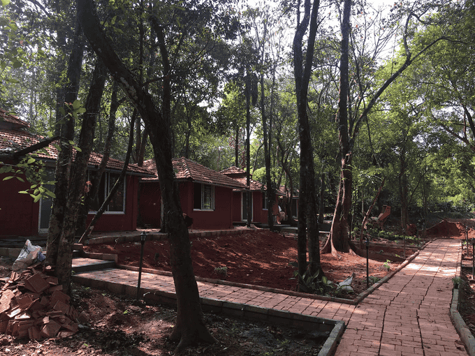 Outside view of the homestay