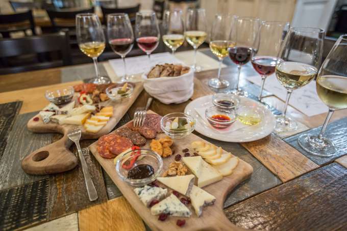 Embark on a wine, cheese & charcuterie tasting experience in Budapest