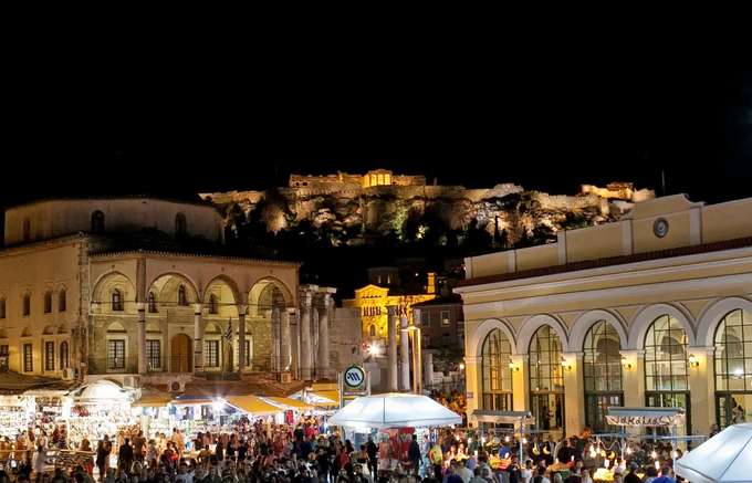 Athens Night Tour Book Now
