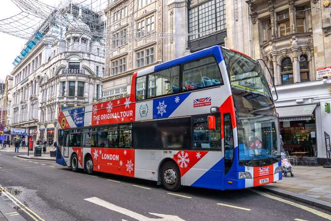 London Hop On Hop Off Bus Tour