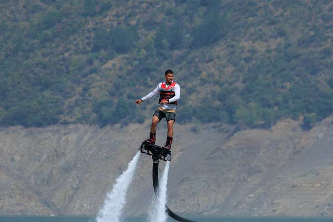 Soar like never before with an epic flyboarding ride in Rishikesh