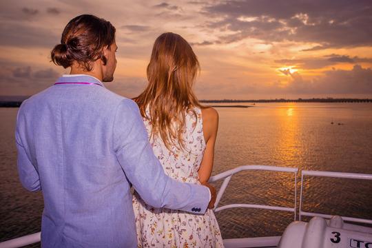 Sunset Dinner Cruise In Bali Image