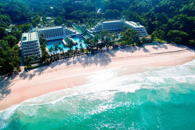 Le Meridien Phuket Beach Resort - Ariel View