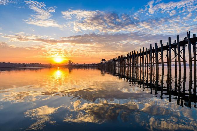 U Bein Bridge, Amarapura