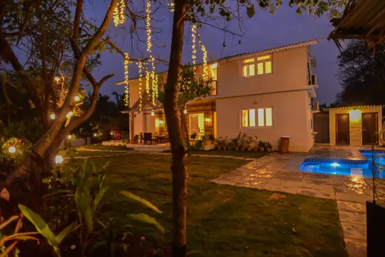 A Lavish Villa With Private Pool In Alibaug Image