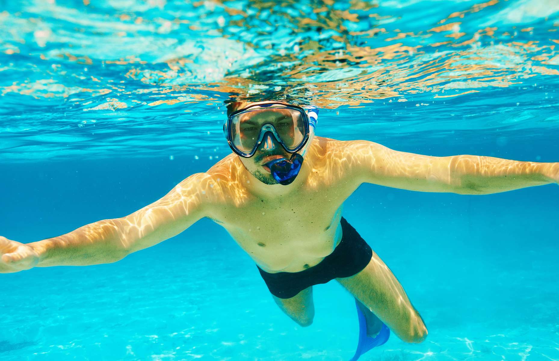 Snorkeling in Maldives  Image