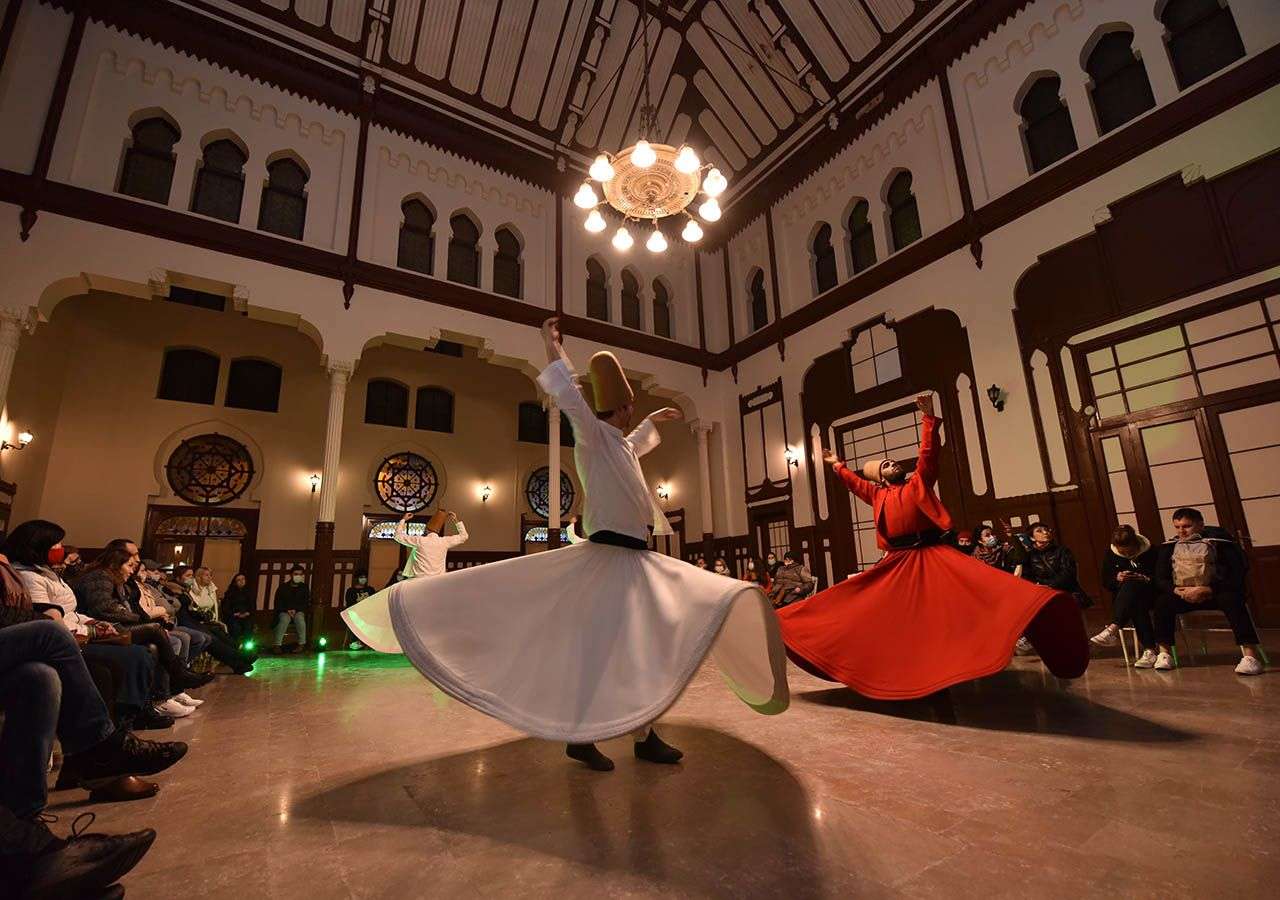 Whirling Dervish Ceremony Image