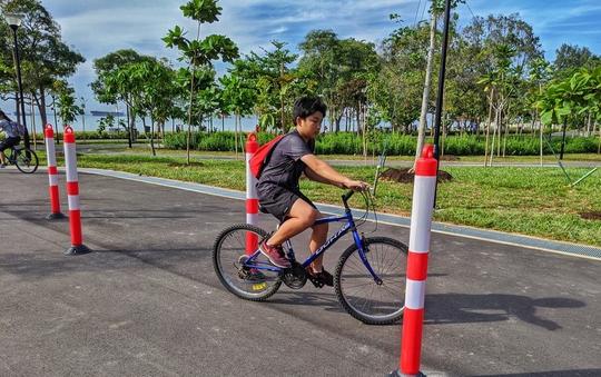 East Coast Park Cycling Image