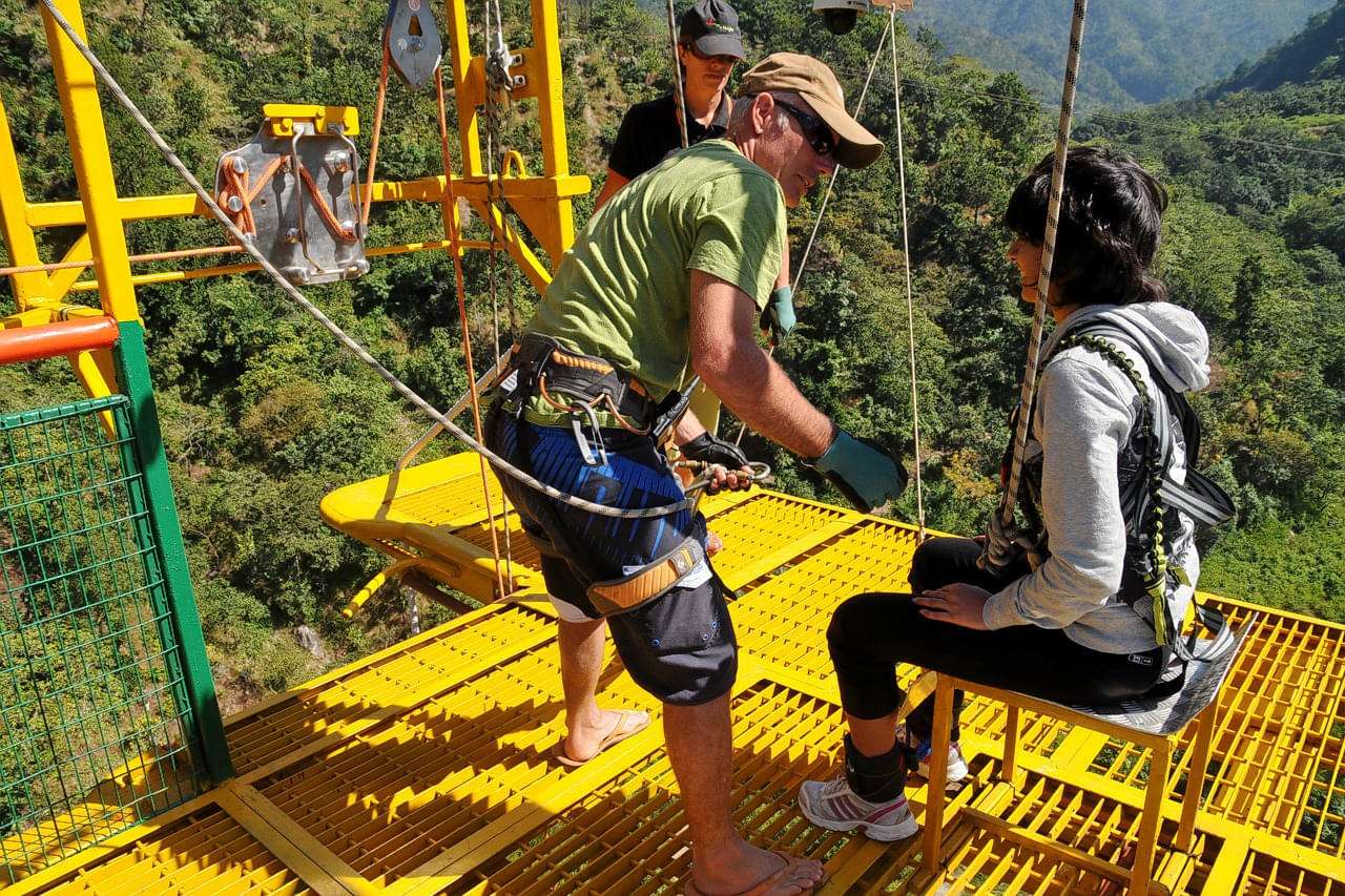 Bungee Jumping in Rishikesh Image