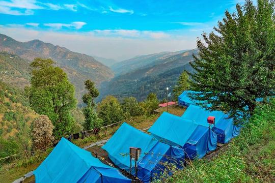 Camping With Waterfall Trekking In Mashobra Image