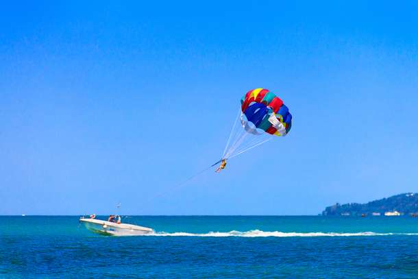 Parasailing, Port Blair