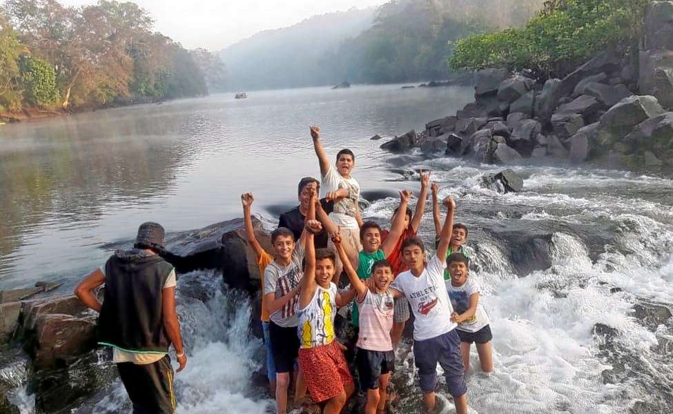 Natural Jacuzzi Bath In Dandeli