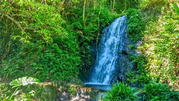 Fall in love with the majestic Tai Mo Shan Waterfall
