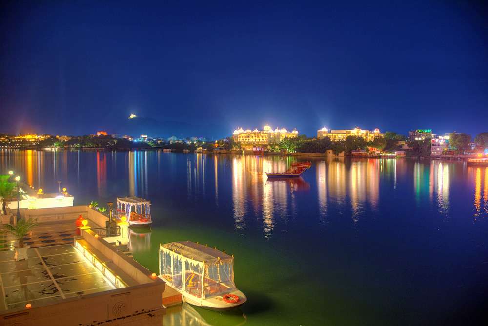 Udaipur Night Walk Image