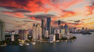 Soar above Miami for stunning aerial views of the city skyline