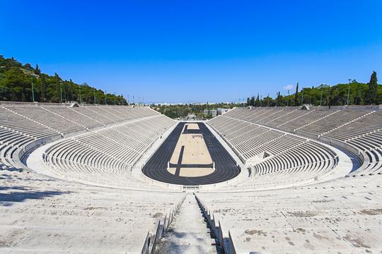 Olympic Games Workout in Panathenaic Stadium Image