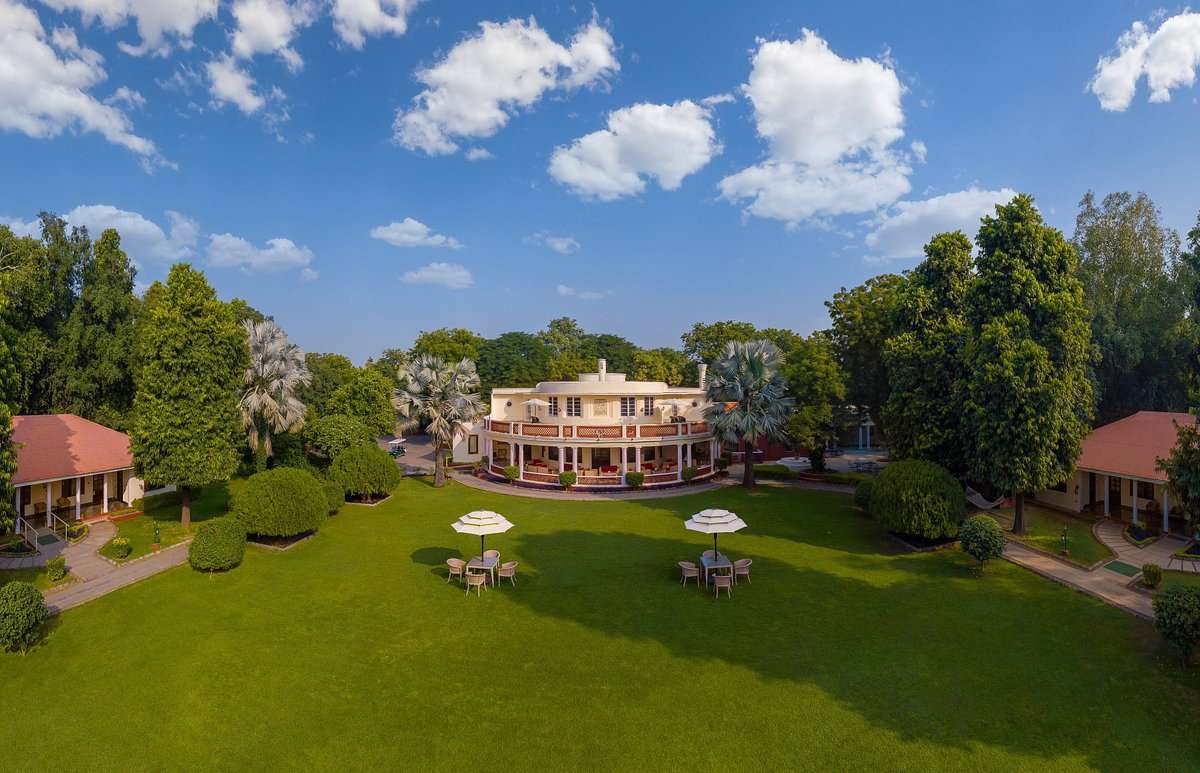 Exterior view of the resort