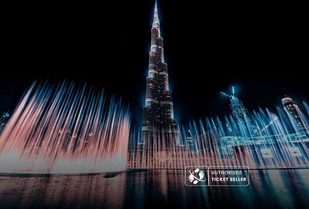 Witness the world's largest dancing fountain in Dubai