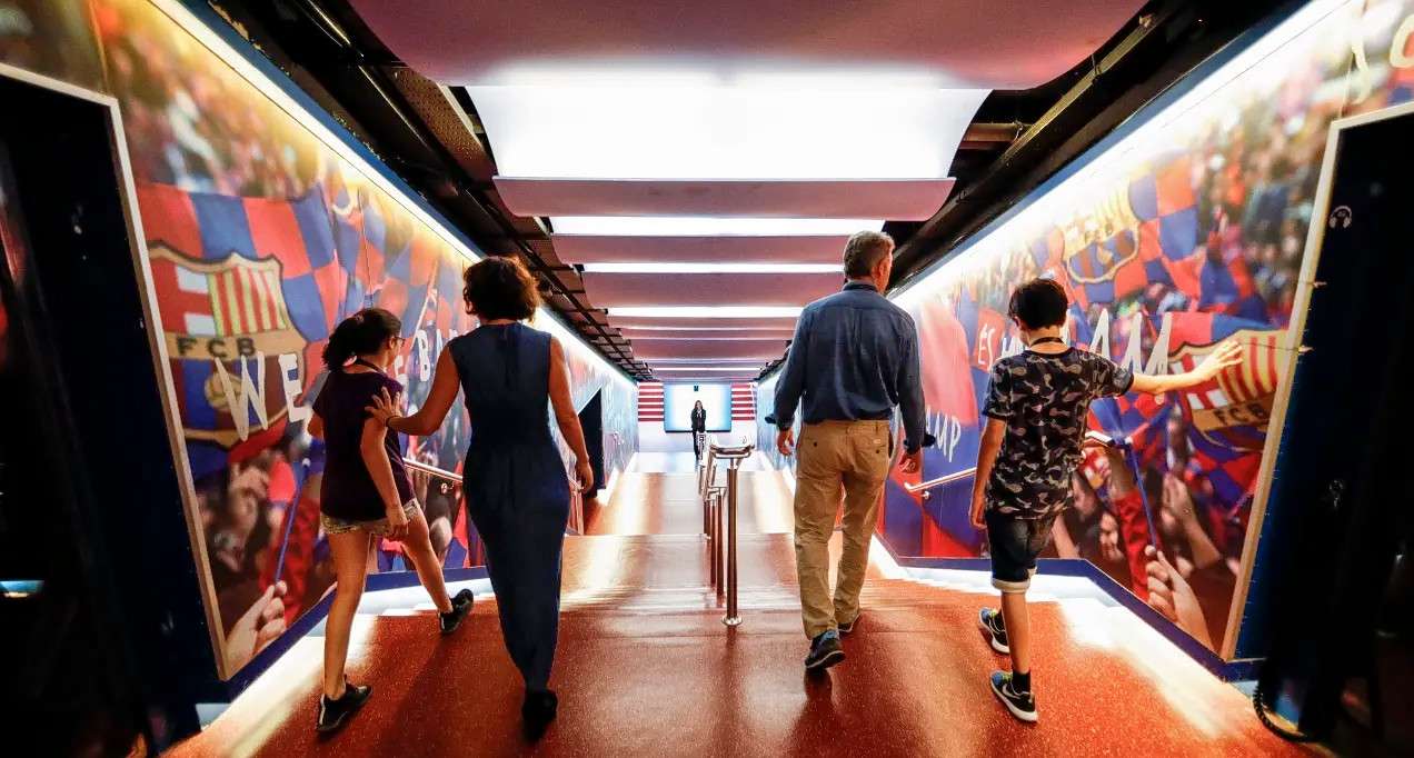 Camp Nou Tour, Fc Barcelona Stadium And Museum Image
