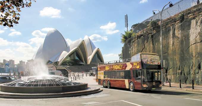 Big Bus Hop on Hop off tour, Sydney
