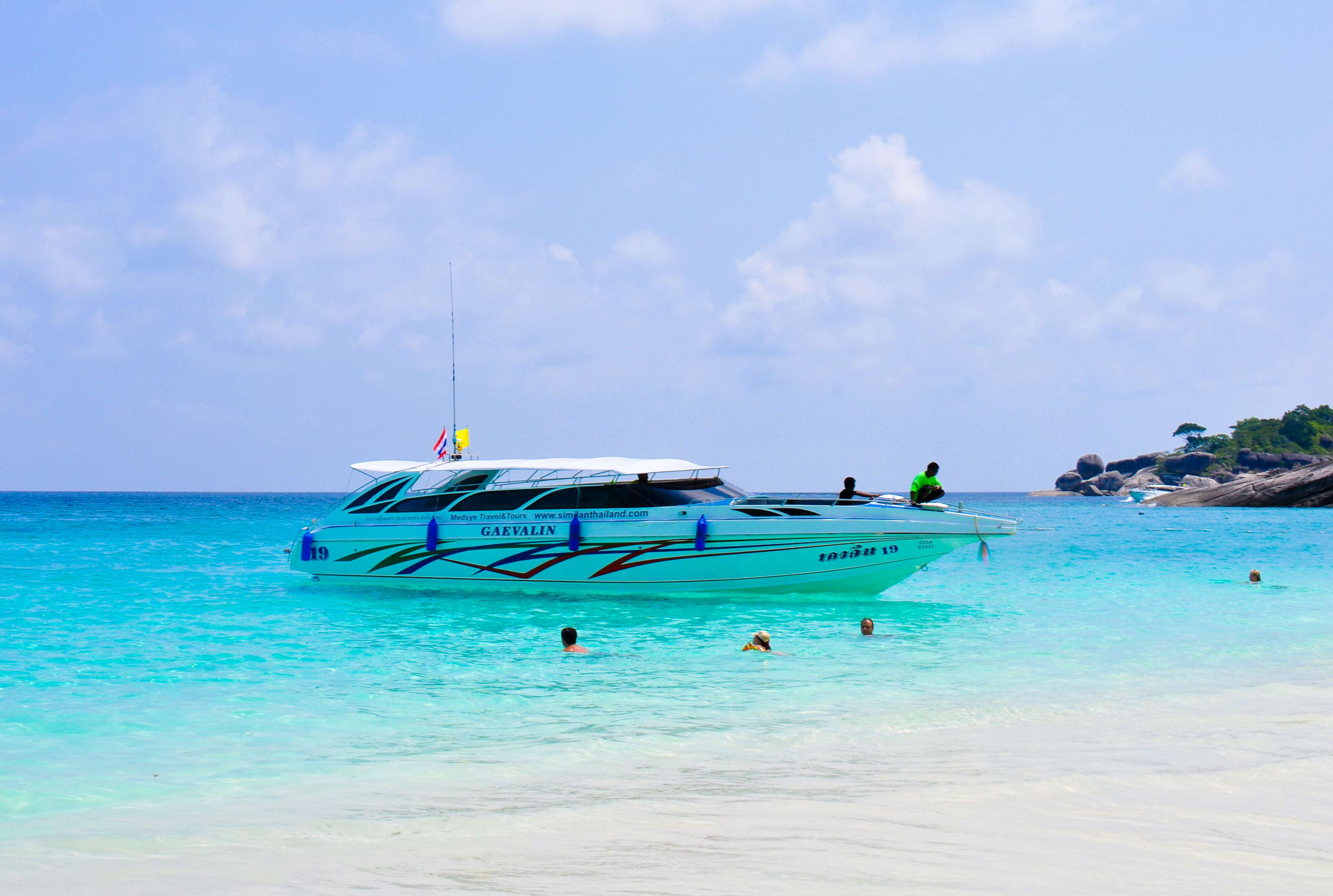 See the gorgeous beach and sparkling water in Banana beach Phuket