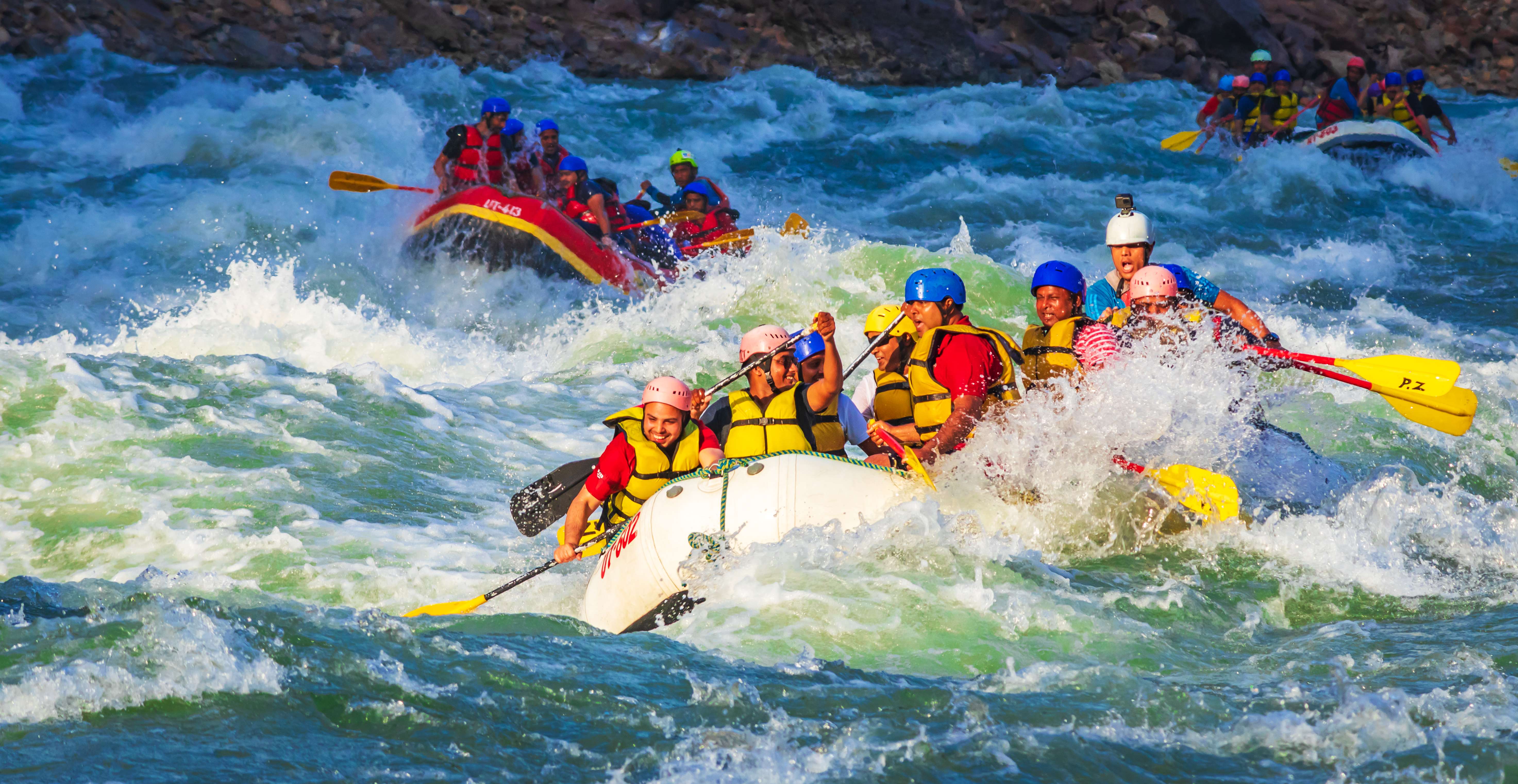 White Water Rafting at Sindh River