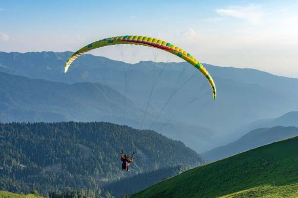 Paragliding in Nainital