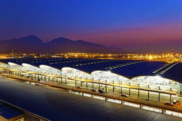 Hong Kong International Airport the only luxury airport in the city