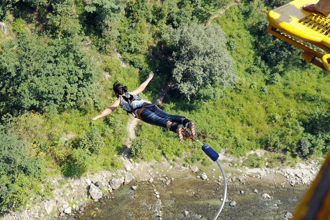Bungee Jumping in Rishikesh Image