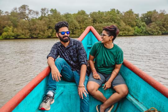 Exploring Nature trail at Chorao Island  Image