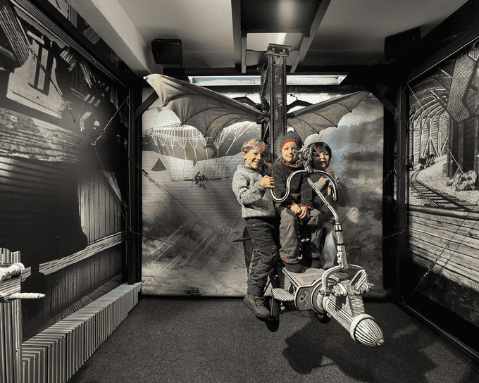 Let your kids take fun pictures and make fun memories 