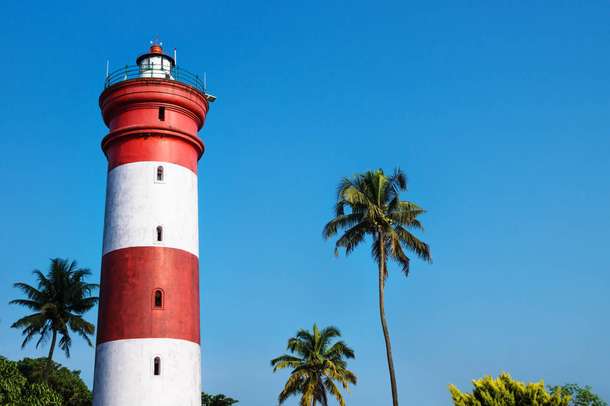 Visit the historic Alappuzha Lighthouse and experience the peace of the surrounding