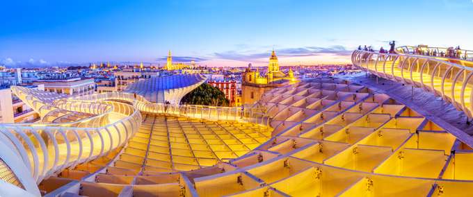 Visit the renowned Seta's de Sevilla in Seville City