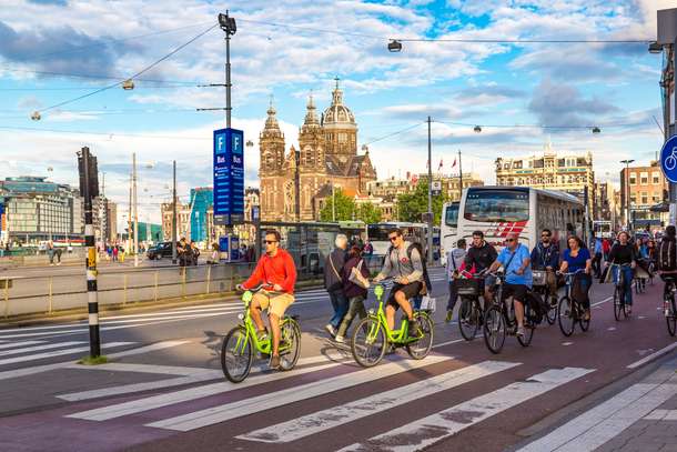 Guided Bike Tour of Central Amsterdam