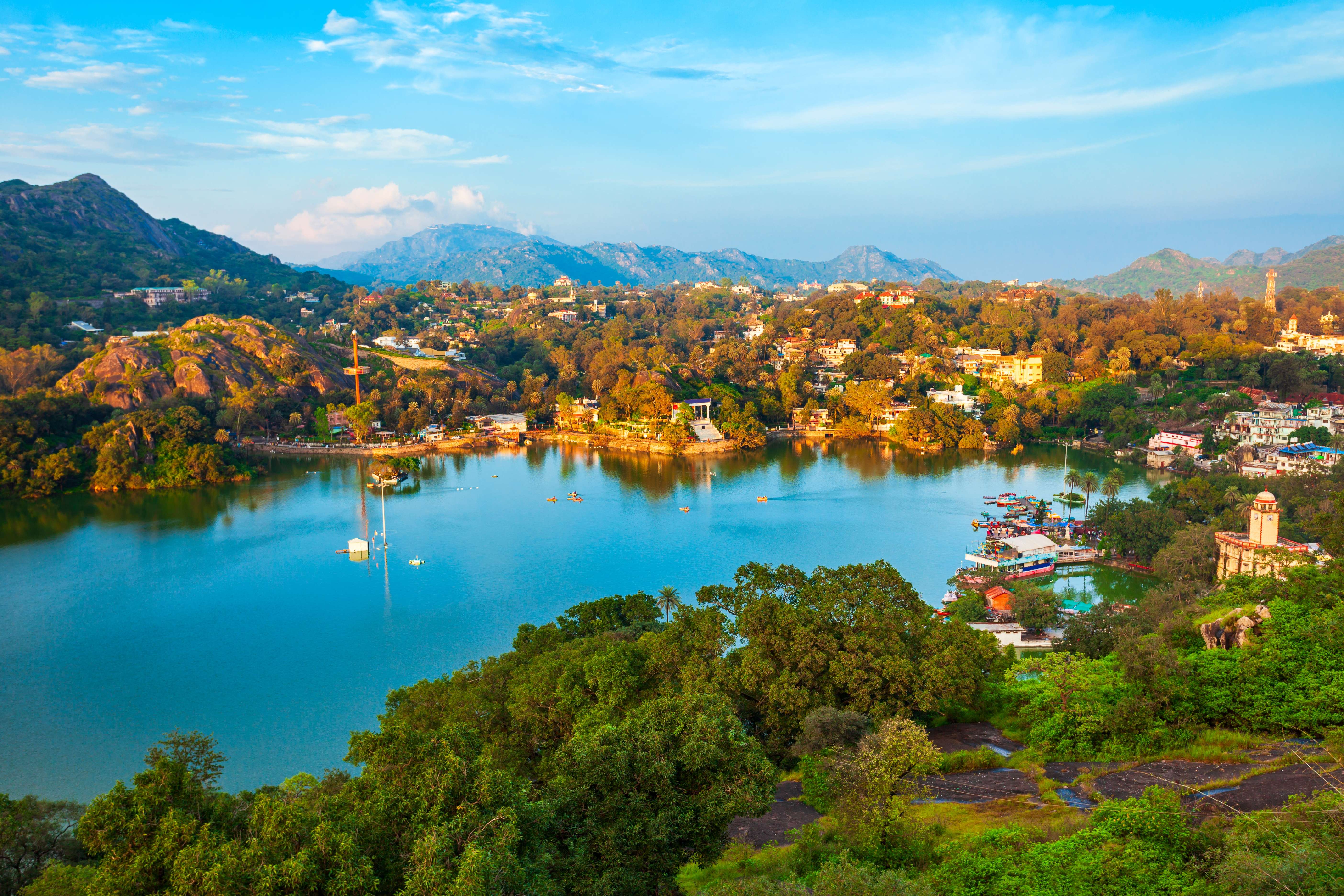 Aerial View of Nakki Lake