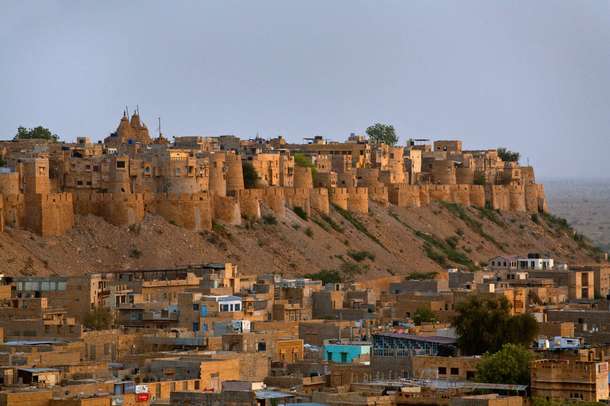 Explore Jaisalmer Fort, a UNESCO World Heritage Site and one of the world's few living forts