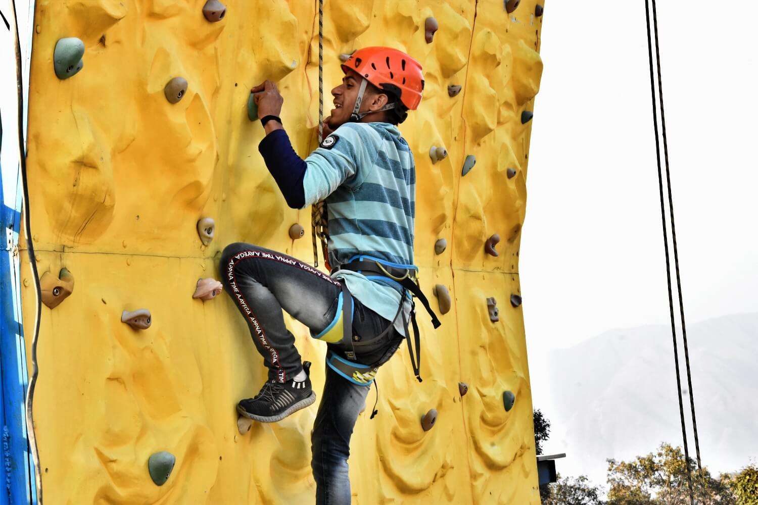 Scale new heights and embrace the thrill of wall climbing in Coorg!