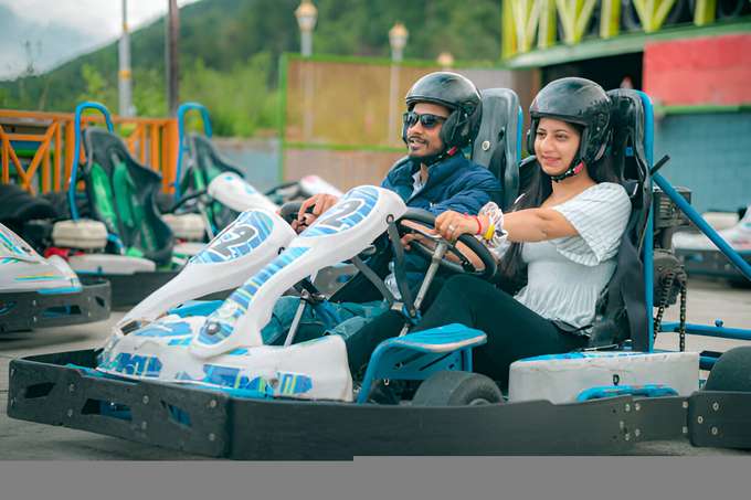 Enjoy go karting in Goa